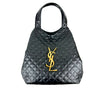 Icare Maxi Shopping Bag in Black Quilted Lambskin