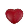 Compact Cosmetic Mirror in Red GG Guccissima Heart Sleeve