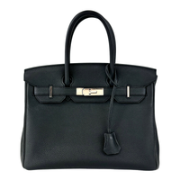 Hermes Birkin 30 Veau Togo in Plomb PHW
