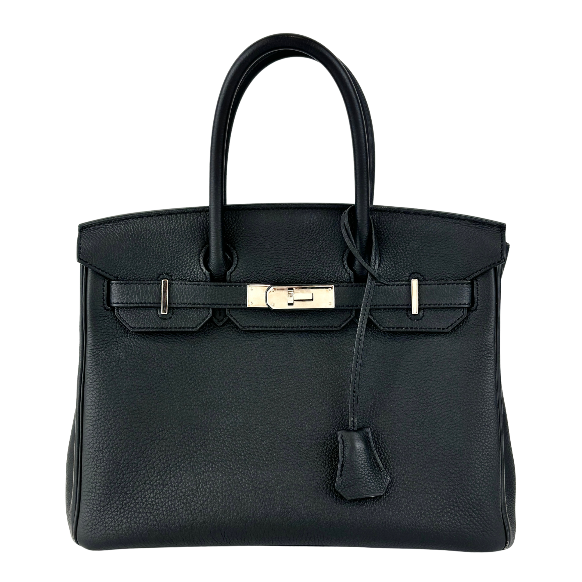Hermes Birkin 30 Veau Togo in Plomb PHW