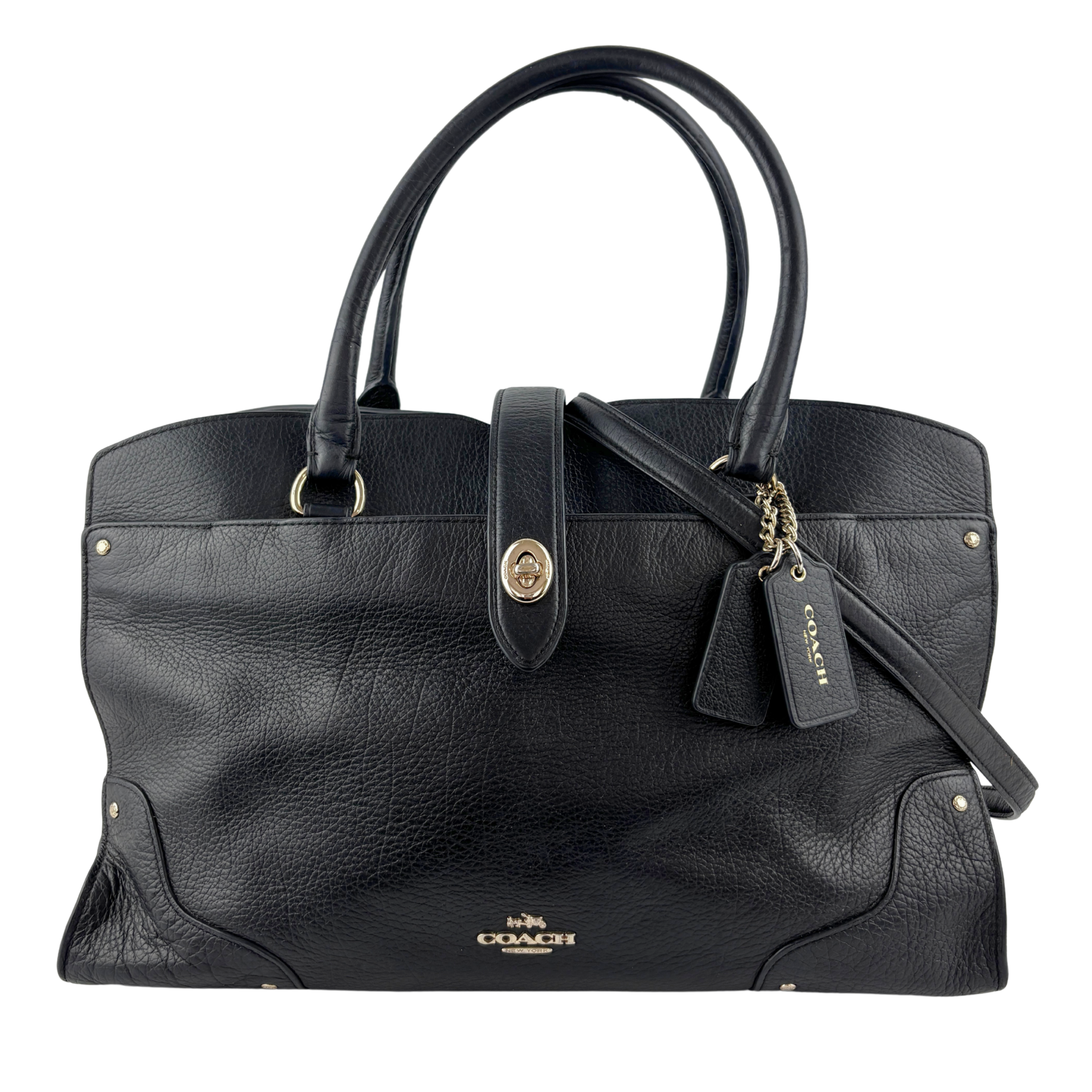 Mercer Satchel 30 Black Satchel Bag