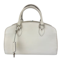 Epi Leather Pont Neuf PM Handbag White