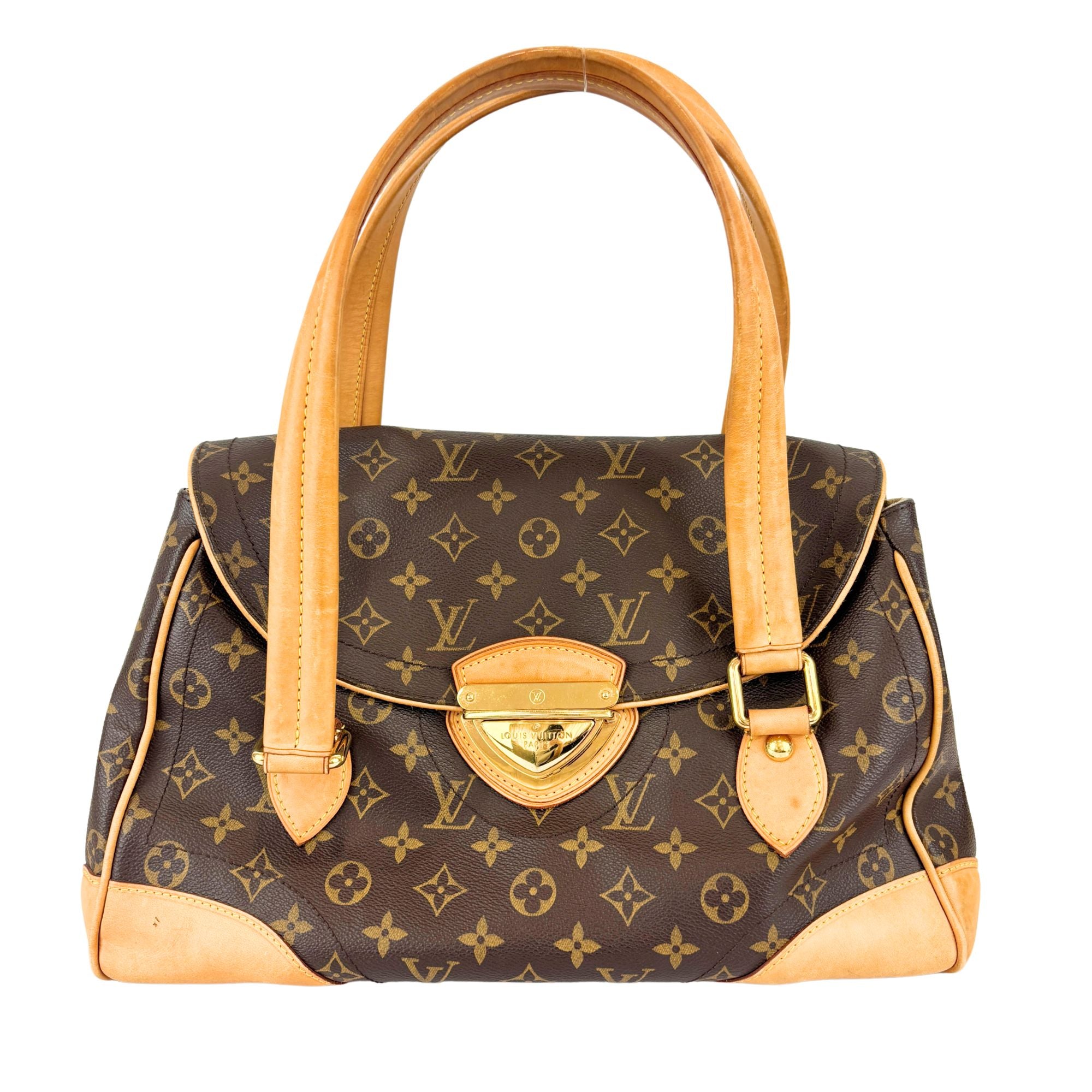 Beverly GM Monogram Canvas Shoulder Bag