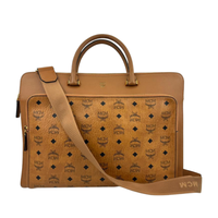 Ottomar Briefcase in Visetos Cognac