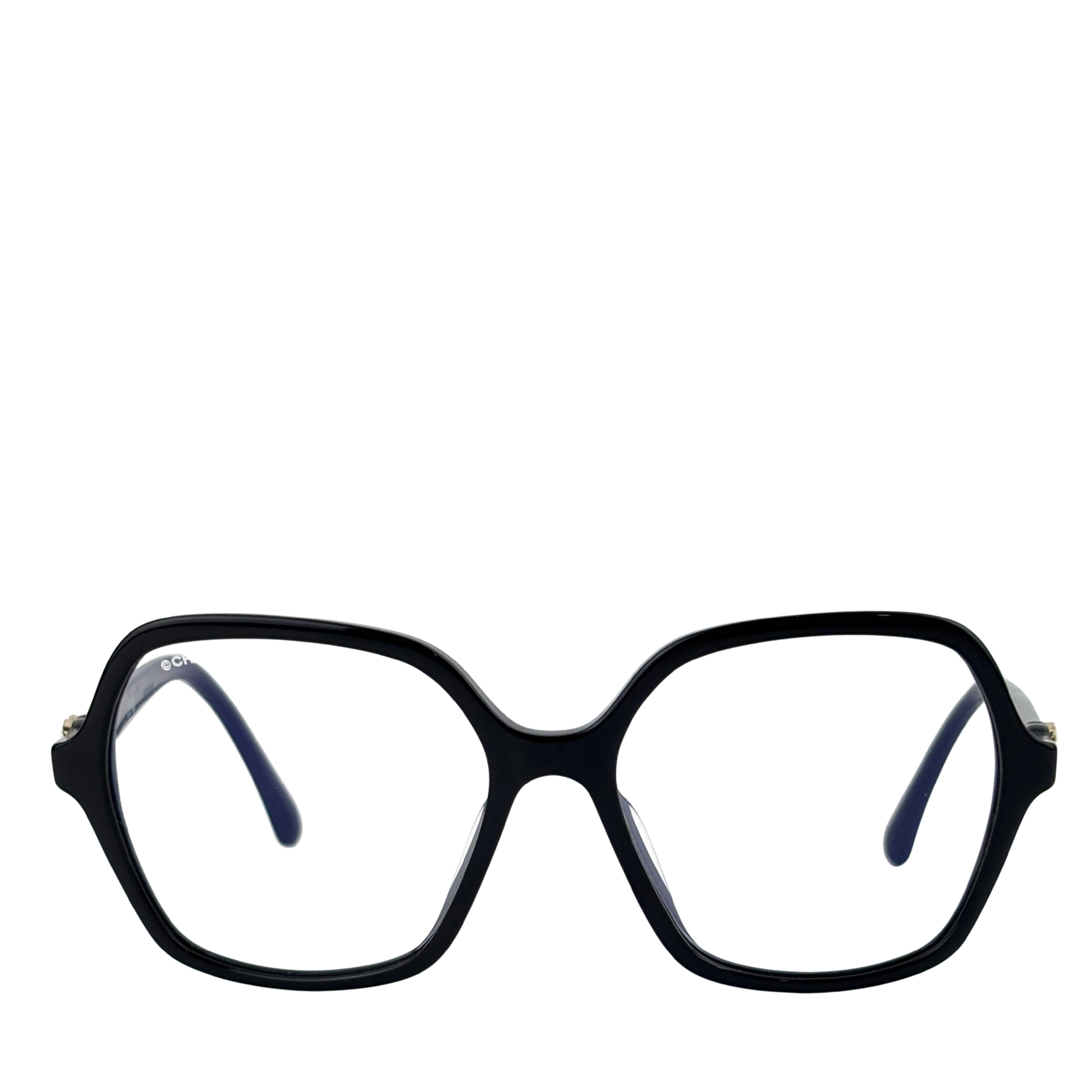 Chanel A71441 Butterfly Blue-Light Glasses Black Acetate