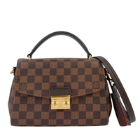 N53000 Croisette Damier Ebene Canvas Bag