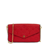 Felicie Pochette Red Empreinte