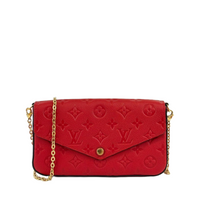 Felicie Pochette Red Empreinte