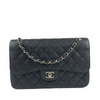 Black Caviar Classic Jumbo Double Flap Bag SHW