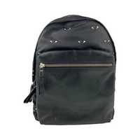 Eye Print Black Backpack