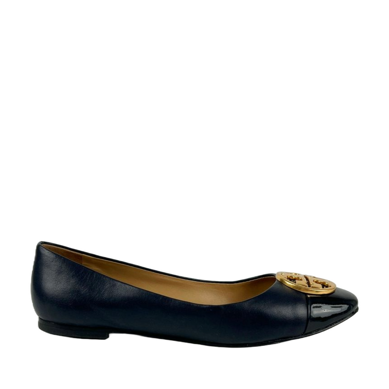 Navy Blue Bonnie Ballet Flats Size 5.5M