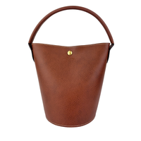 Brown Epure Small Bucket Bag
