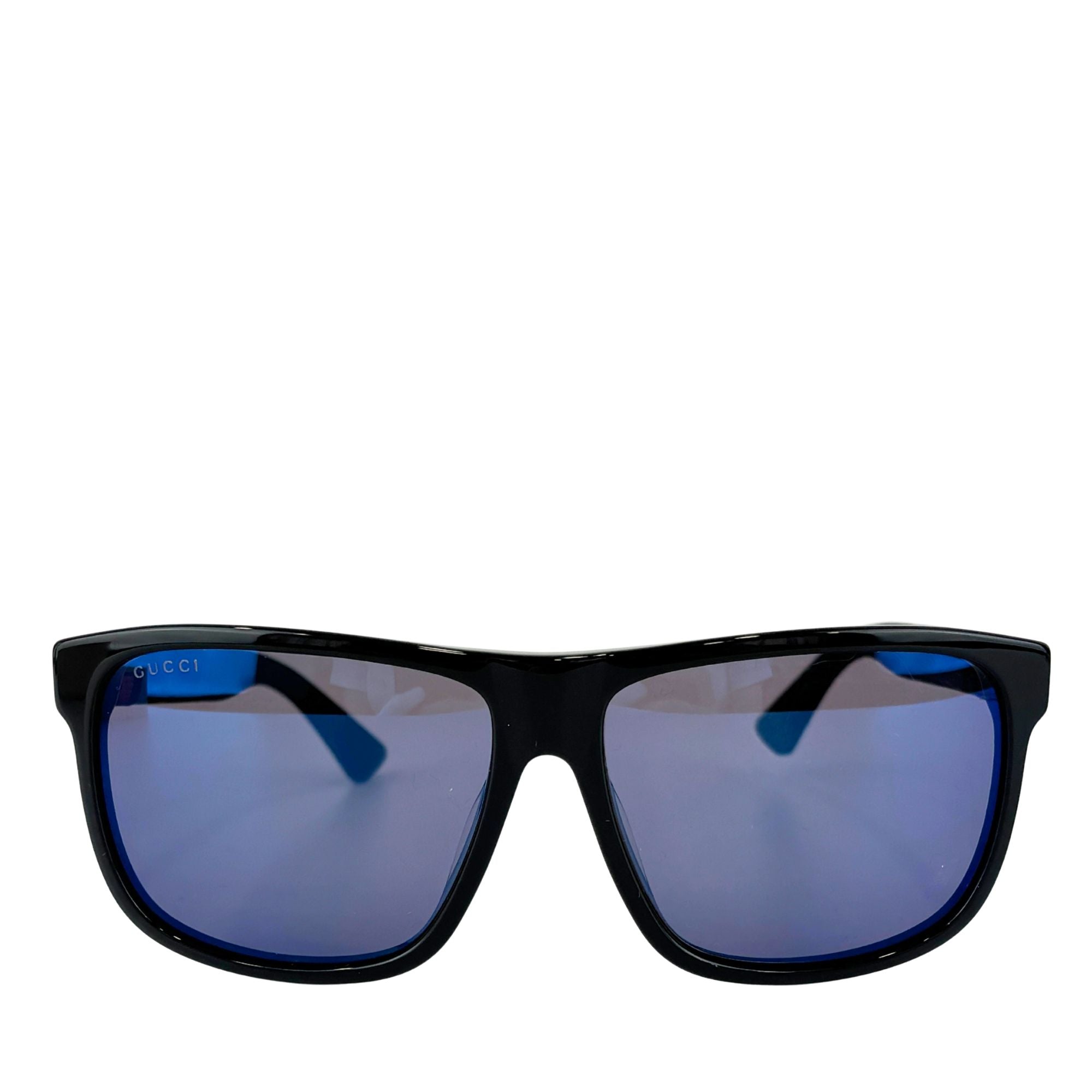 GG0010S Shiny Black Sunglasses