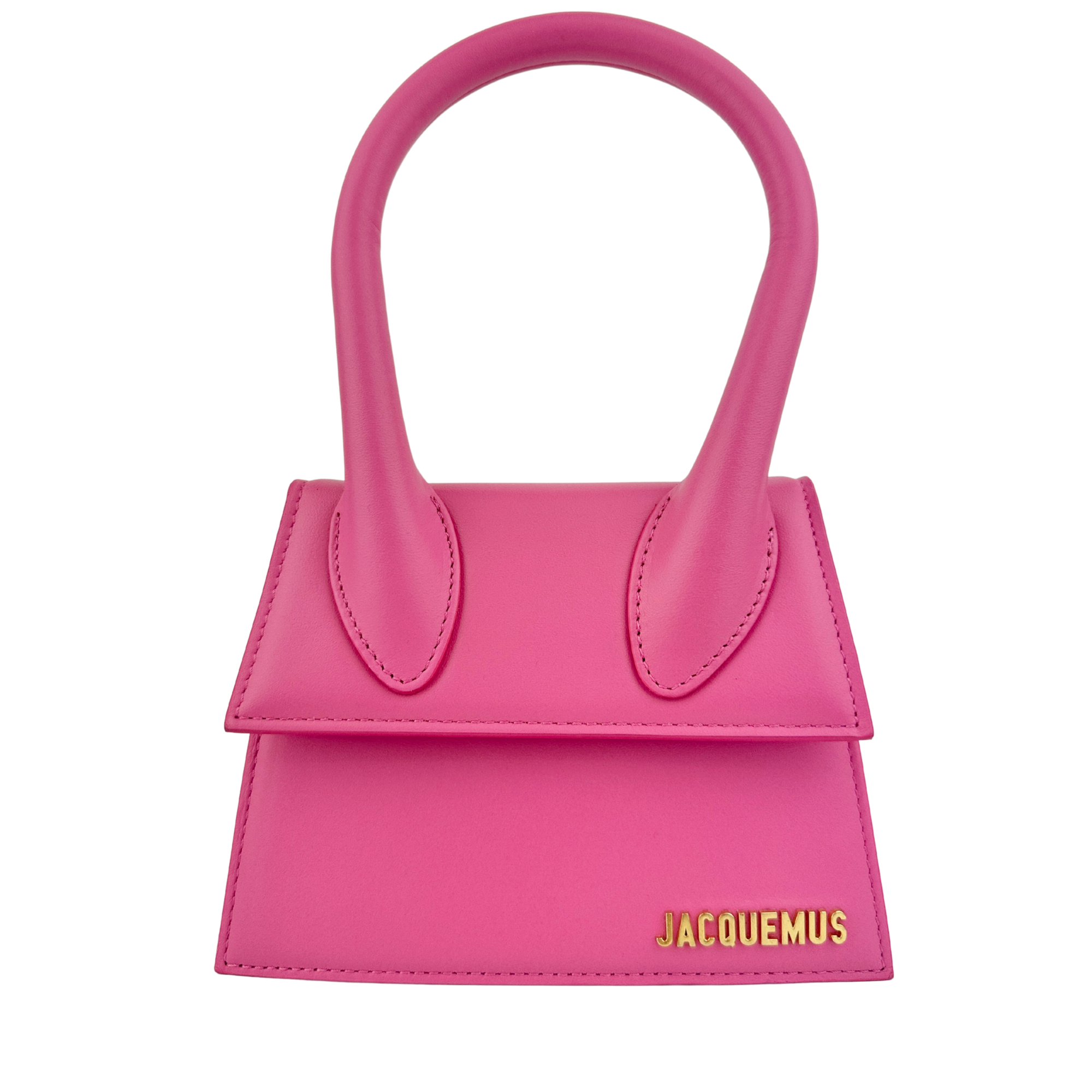 Le Chiquito Moyen Neon Pink Bag