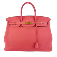 Birkin 40 Rose Lipstick Togo GHW