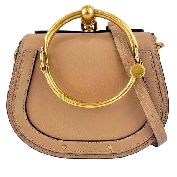 Small Nile Bracelet Bag Biscotti Beige