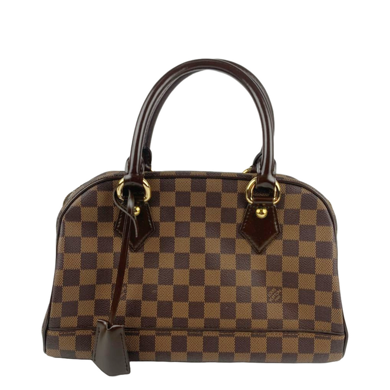 N60008 Duomo Bag in Damier Ebene