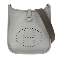 Mini Evelyne 16 Bleu Pale/Gris Etain PHW