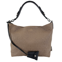 Khaki Monogram Antheia PM Hobo Bag