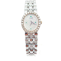 Tradition Ronde Diamond Pavé Quartz