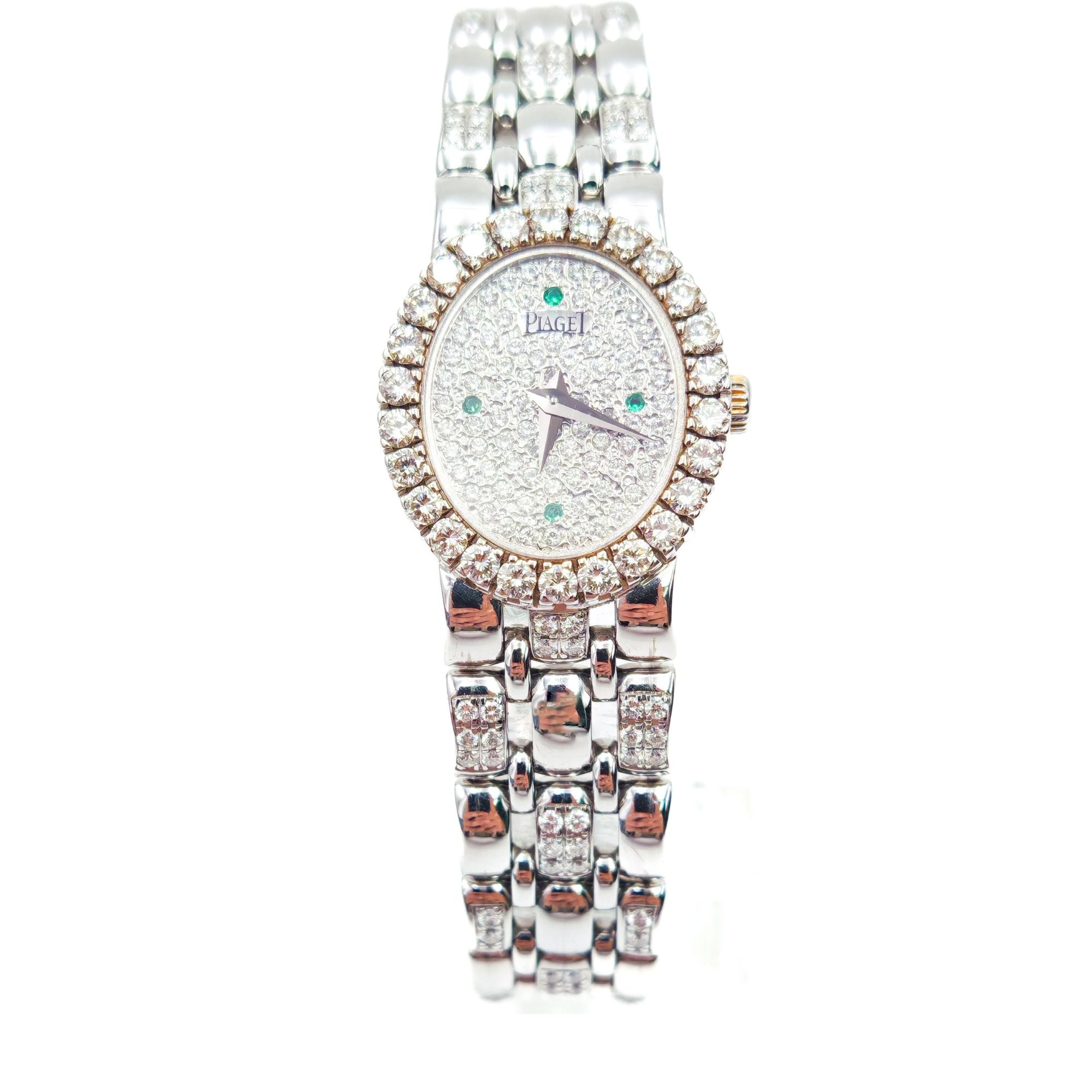 Tradition Ronde Diamond Pavé Quartz