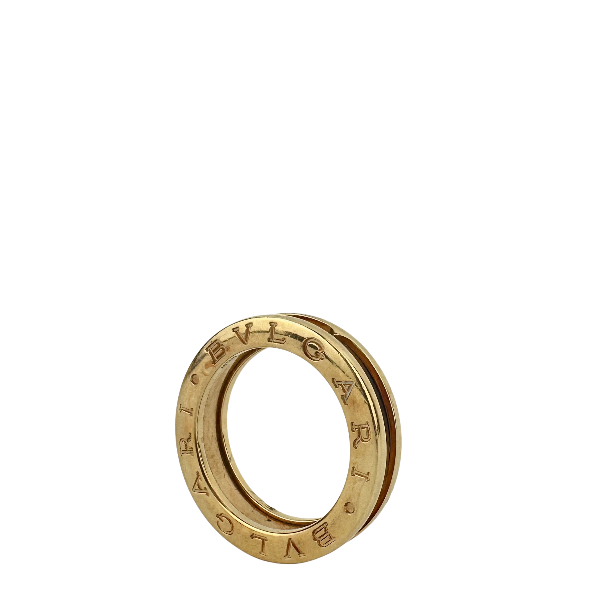 B. zero 1 One-Band 18K Yellow Gold Ring Size 50
