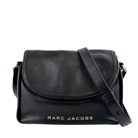 The Groove Black Leather Bag