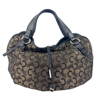Vintage 2007 C Carriage Canvas Bittersweet Hobo - Glampot