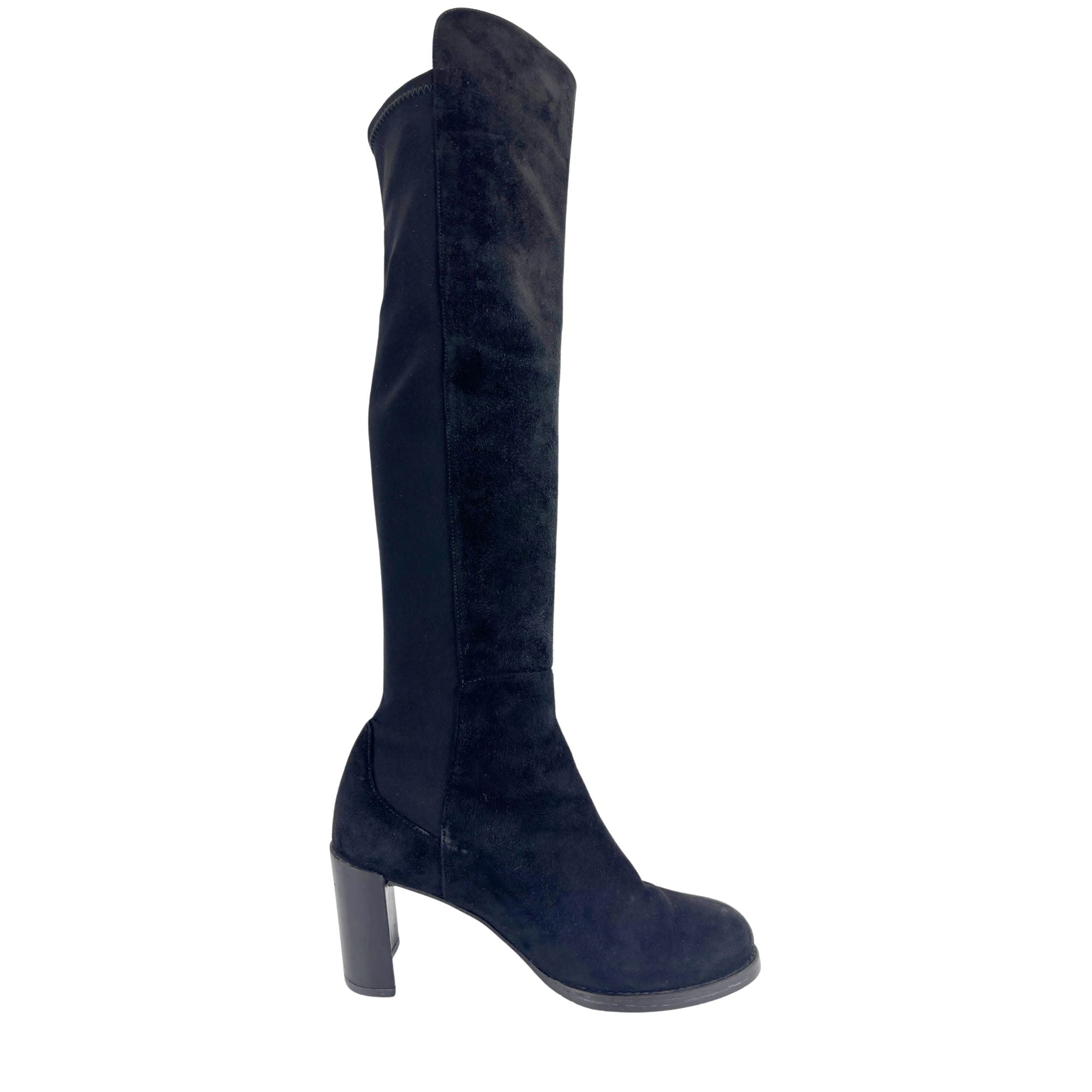 Gillian 60 City Stretch Suede Boots Black Size 36