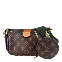 Multi Pochette Monogram Canvas Khaki