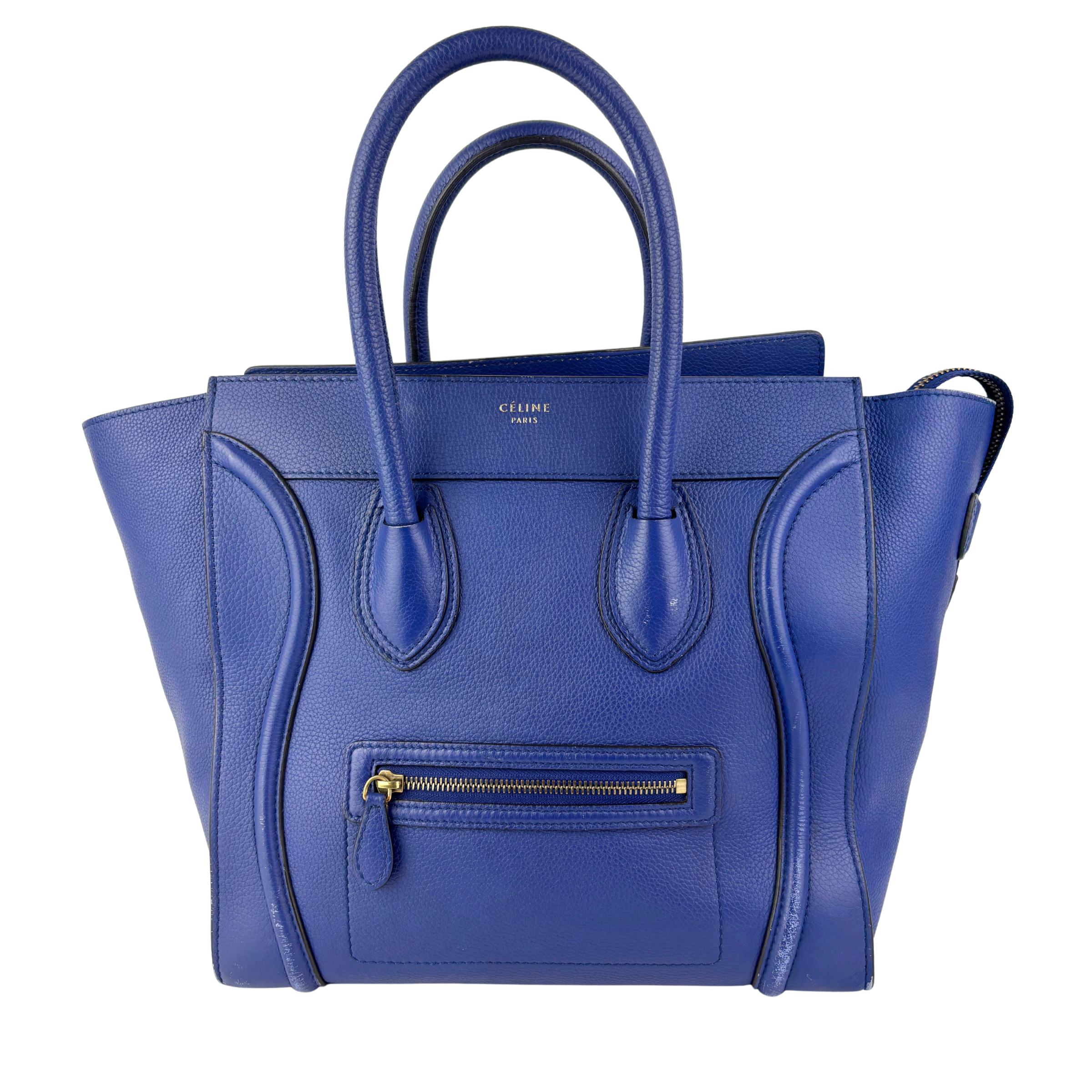 Luggage Tote Mini in Blue/Indigo