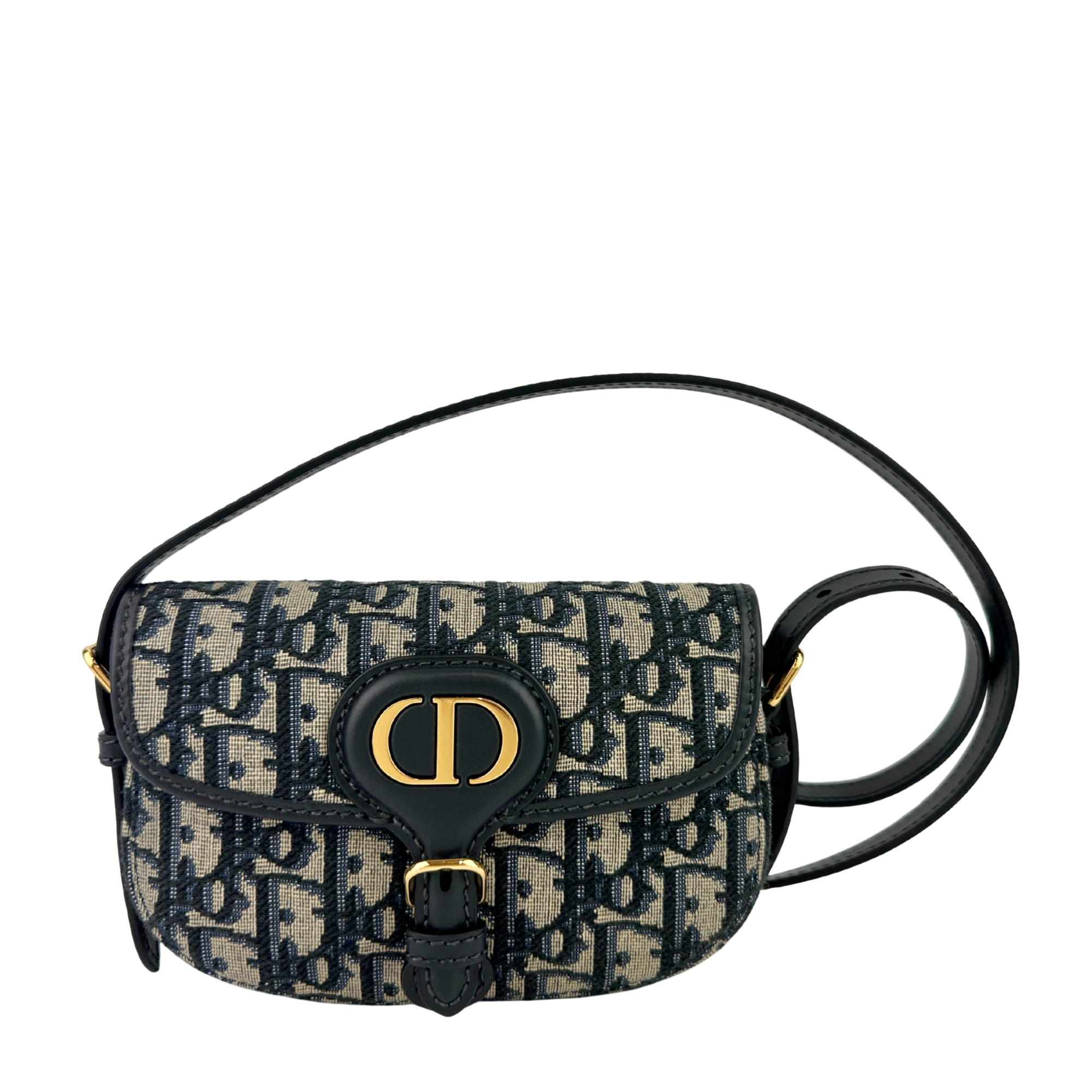 Micro Bobby East-West Blue Oblique