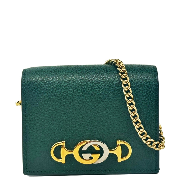 570660 Zumi Chain Wallet in Dark Green