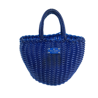 Jelly Summer Bright Blue Rubber Tote Bag&nbsp;