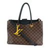 N40050 Riverside Tote in Damier Ebene/Noir