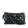 Quilted Ginette Chain Shoulder Bag