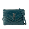 Toy Loulou in Green Quilted Leather