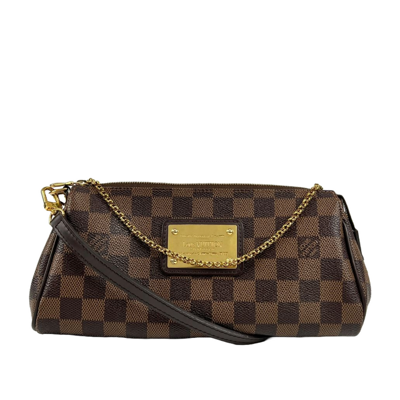 Eva Shoulder Bag in Damier Ebene