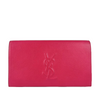 361120 Belle De Jour Clutch in Dark Pink&nbsp;