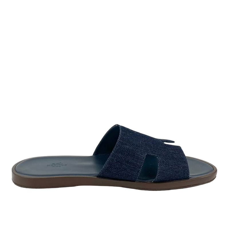 Izmir Sandals Denim Bleu Brut Size 45