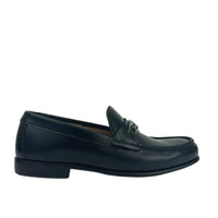 Mathias Leather Gancini Loafers