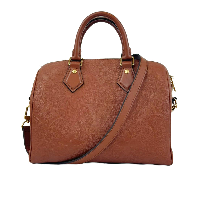 M46136 Cognac Empreinte Speedy Bandoulière 25 (RFID)