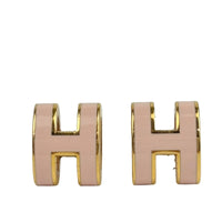 Mini Pop H Rose Dragee Earrings GHW