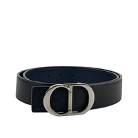 Montaigne Reversible Belt Black/Navy Size 85/34