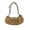 Light Brown Gancini Chain Shoulder Bag&nbsp;