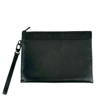 M81570 Schwarz Black Monogram Shadow Pochette To-Go Clutch RFID