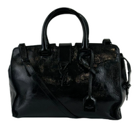 Patent Leather Black Small Monogram Cabas Bag