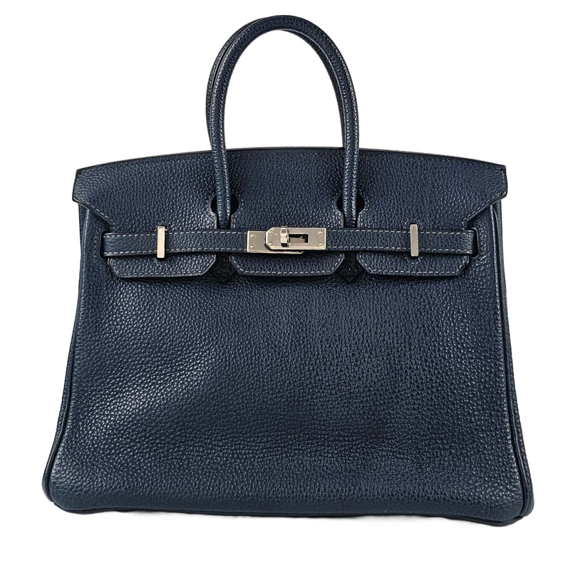 Birkin 25 Bleu de Prusse Togo PHW