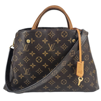 Montaigne MM Monogram Canvas