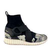 Gancini Stretch Knit Sock Shoes Size 38 - Glampot